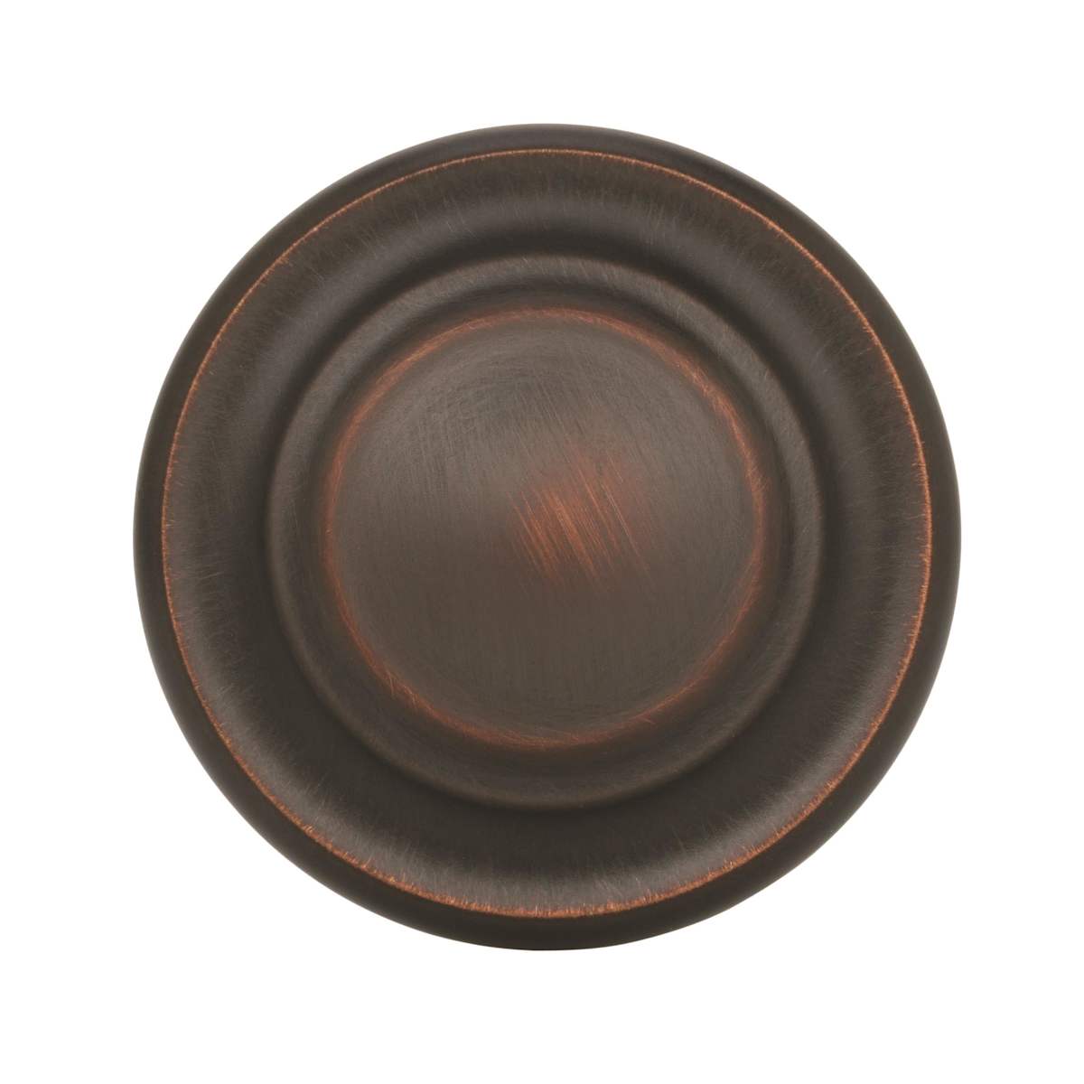 Amerock - BP1586WN - Inspirations 1-5/16 Inch Mushroom Cabinet Knob in Weathered Nickel