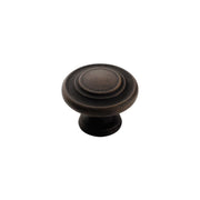 Inspirations 1-5/16 Inch Diameter Mushroom Cabinet Knob - Pack of 10