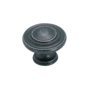 Inspirations 1-5/16 Inch Diameter Mushroom Cabinet Knob - 25 Pack