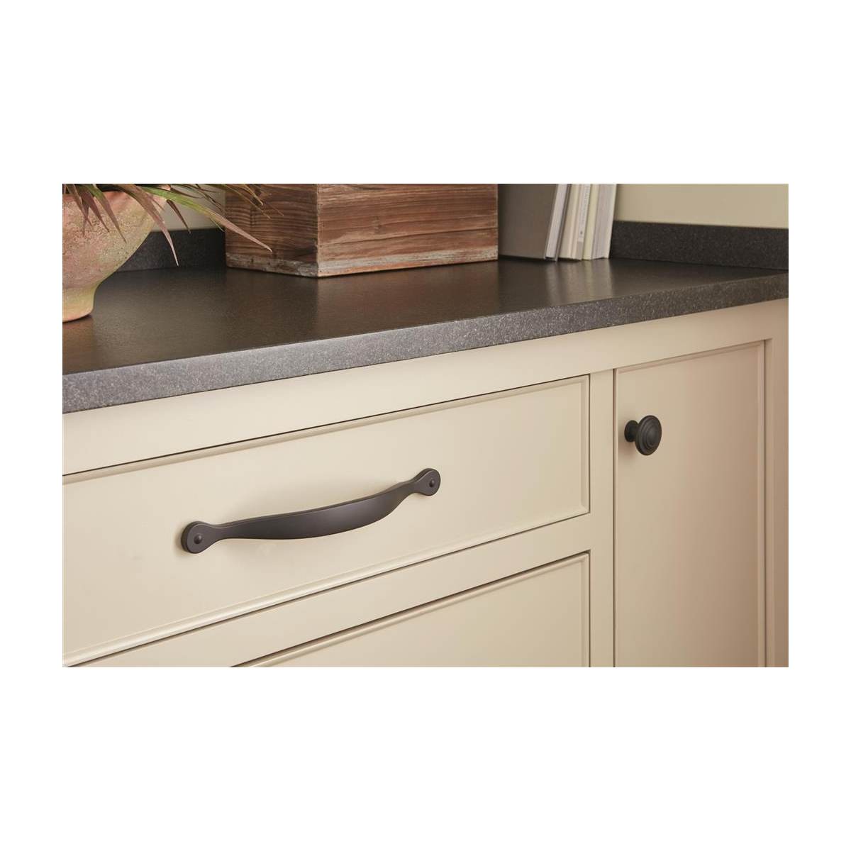 Amerock - BP1588G10 - Inspirations 5-1/16 Inch Center to Center Handle Cabinet Pull in Satin Nickel