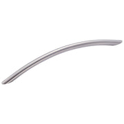 Essential'Z Stainless Steel 7-9/16 Inch Center to Center Arch Cabinet Pull