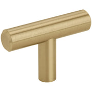 Amerock - BP19009CZ - Bar Pulls 1/2 Inch Bar Cabinet Knob in Champagne Bronze