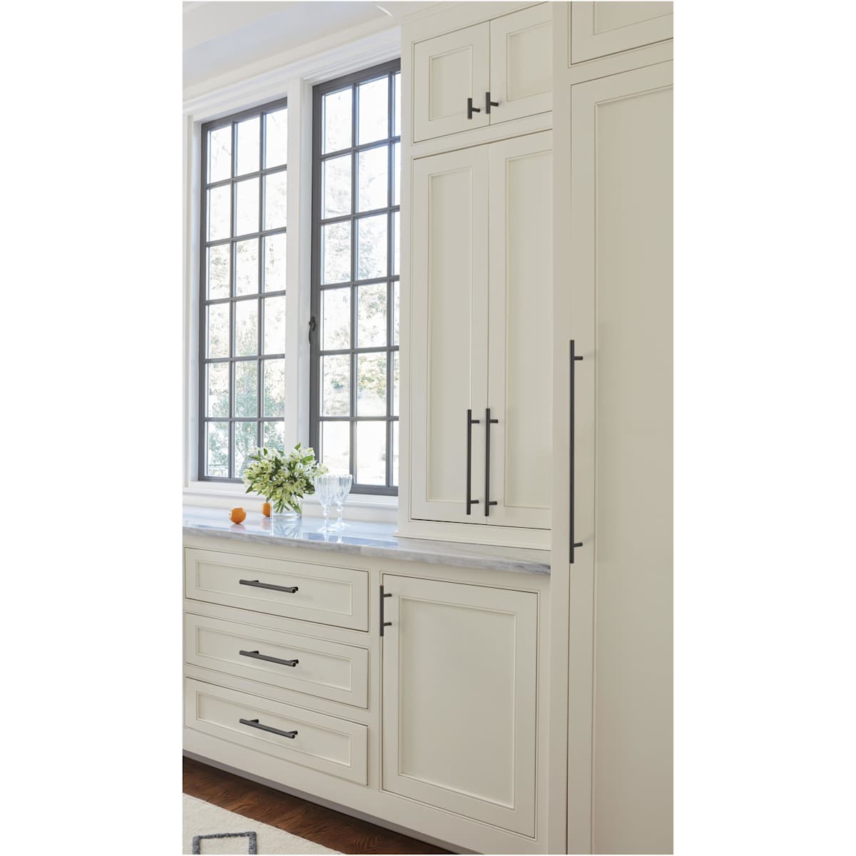 Amerock - BP19015G10 - Bar Pulls 16-3/8 Inch Center to Center Bar Cabinet Pull in Satin Nickel