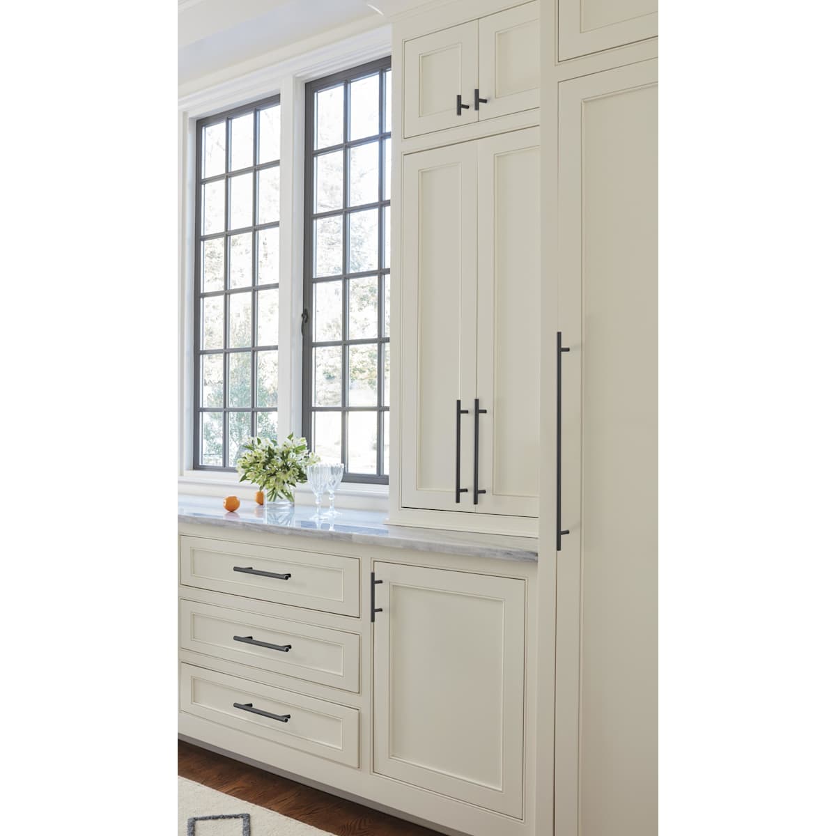 Amerock - BP19015G10 - Bar Pulls 16-3/8 Inch Center to Center Bar Cabinet Pull in Satin Nickel