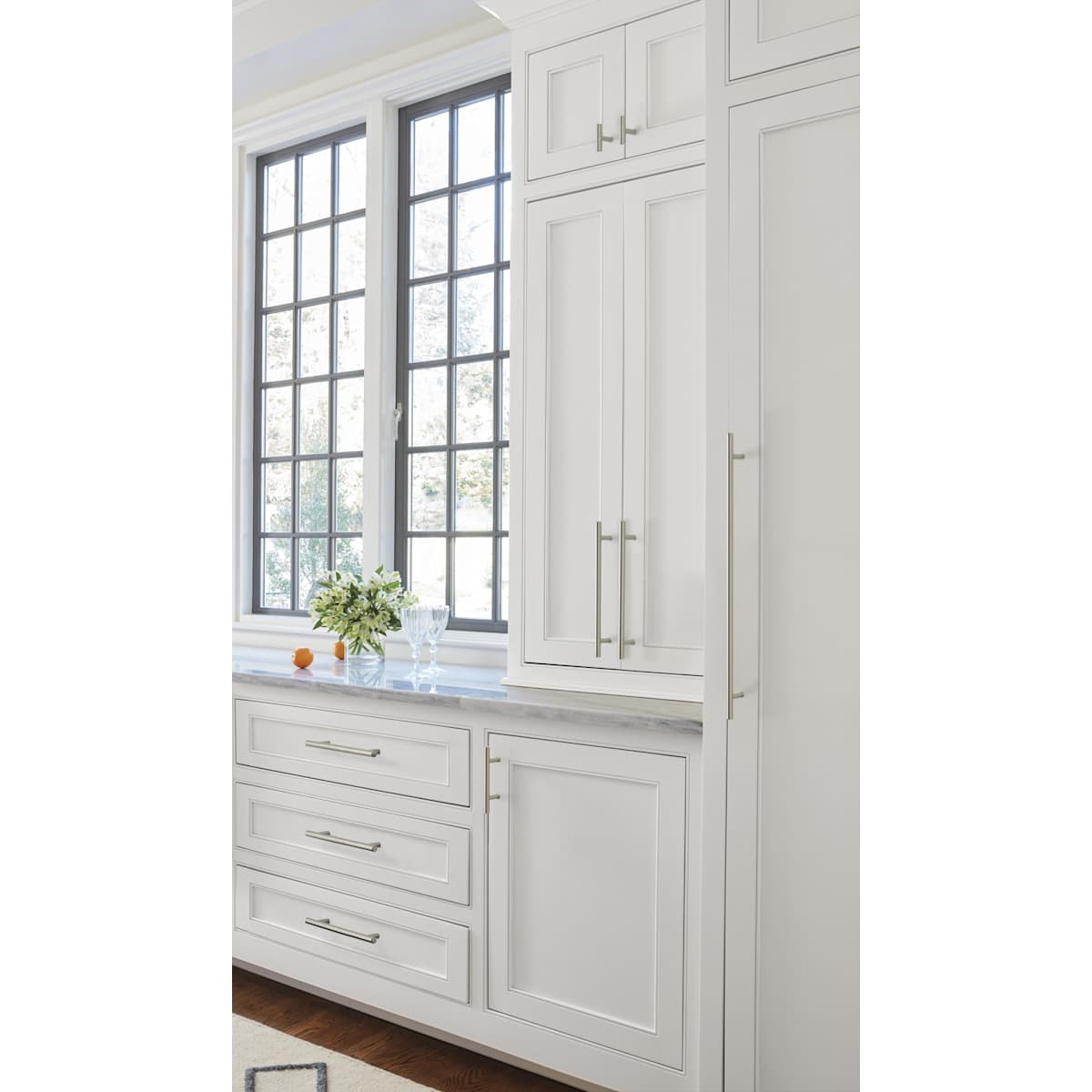 Amerock - BP19015G10 - Bar Pulls 16-3/8 Inch Center to Center Bar Cabinet Pull in Satin Nickel