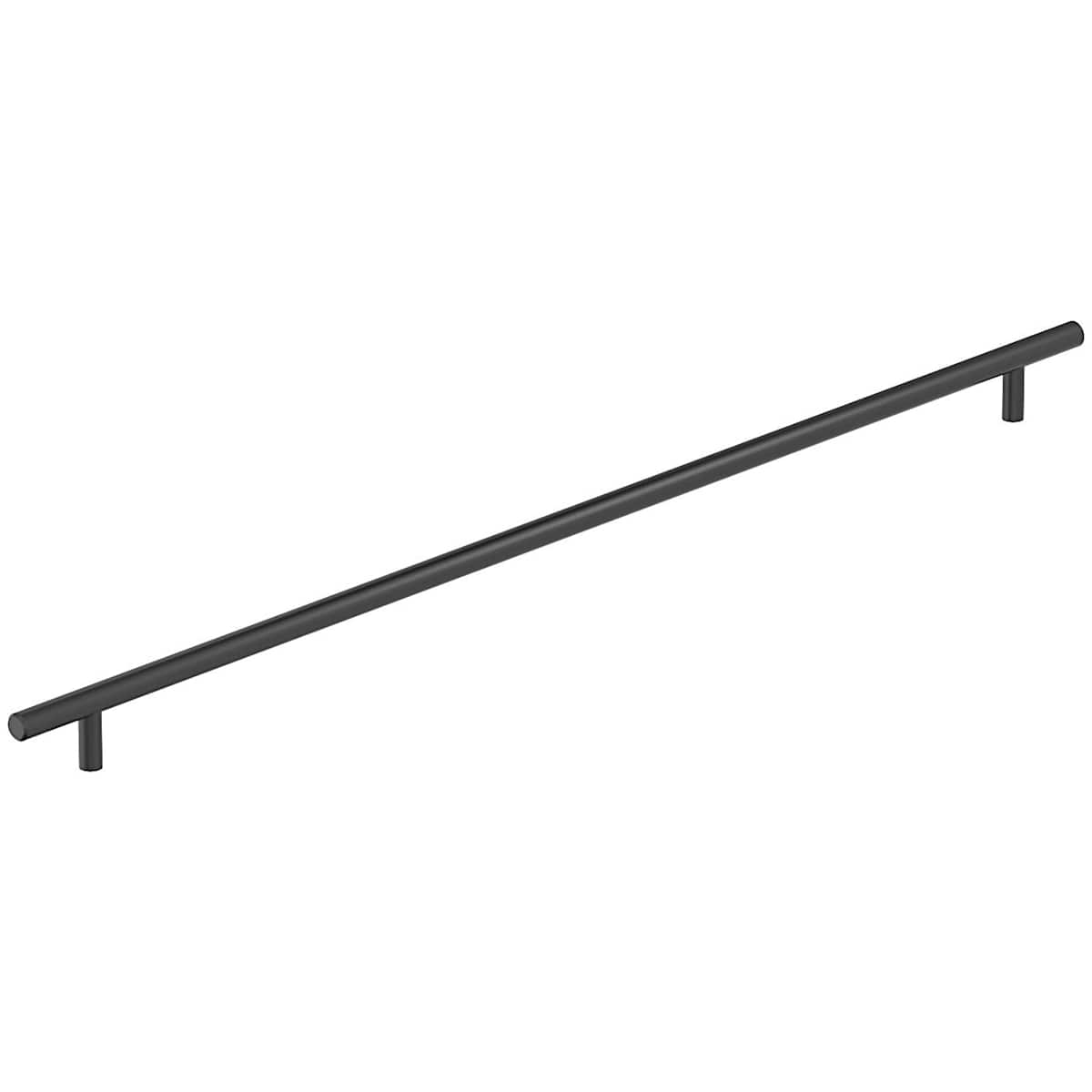 Amerock - BP19017MB - Bar Pulls 21-7/16 Inch Center to Center Bar Cabinet Pull in Matte Black