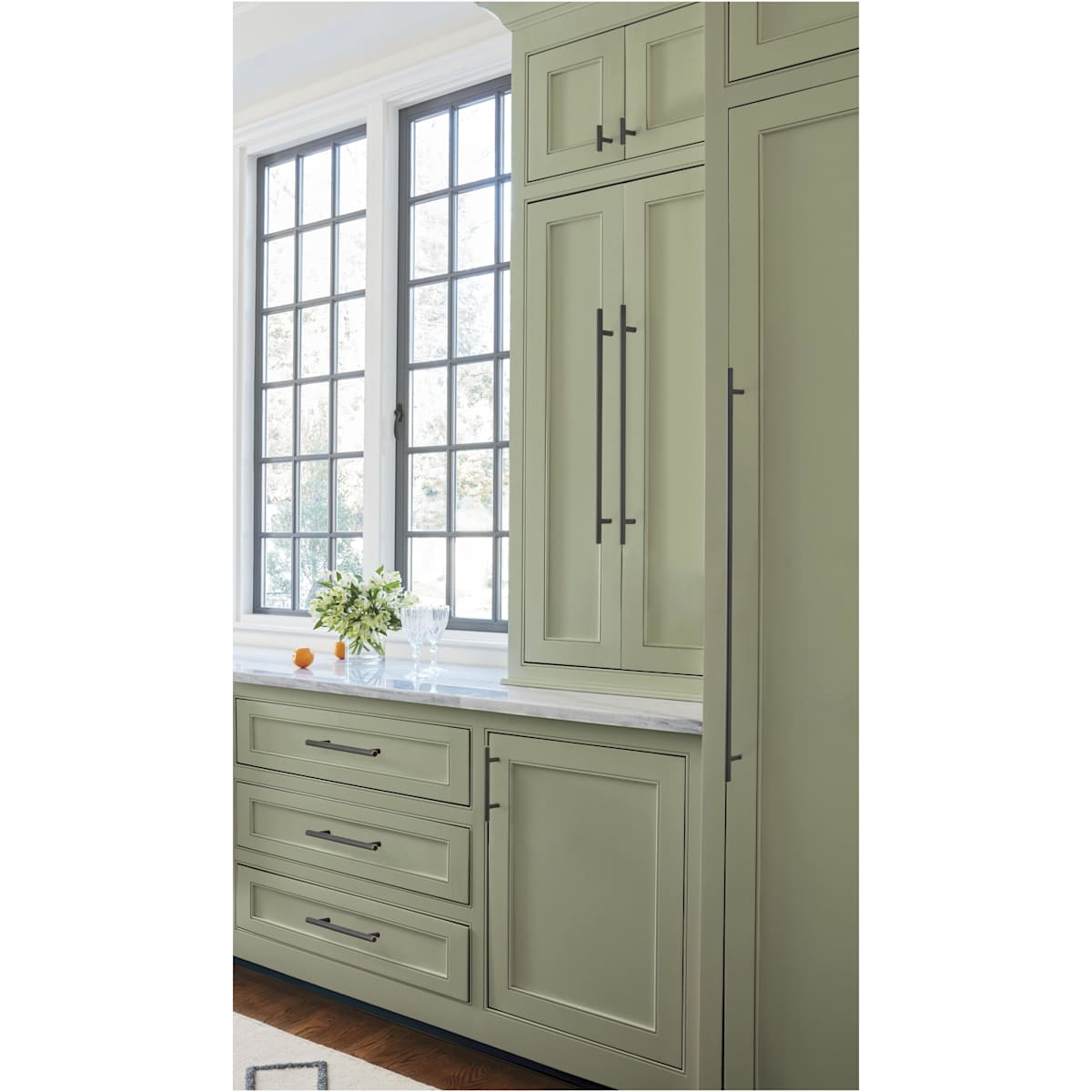 Amerock - BP19018PN - Bar Pulls 25-3/16 Inch Center to Center Bar Cabinet Pull in Polished Nickel