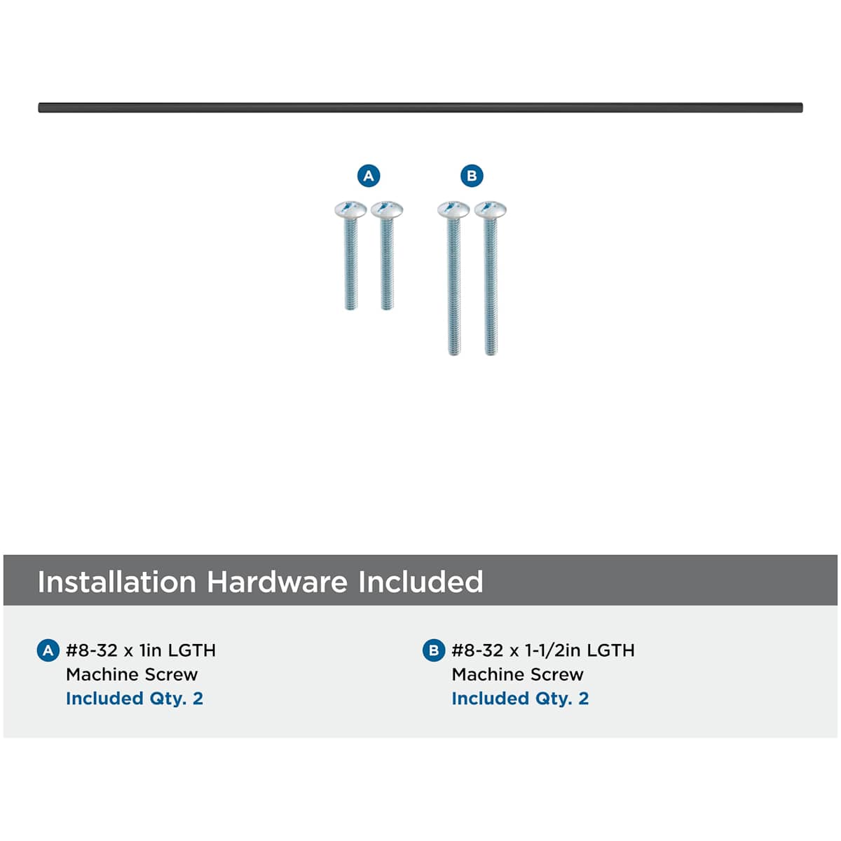 Amerock - BP19019ORB - Bar Pulls 30-1/4 Inch Center to Center Bar Cabinet Pull in Oil Rubbed Bronze