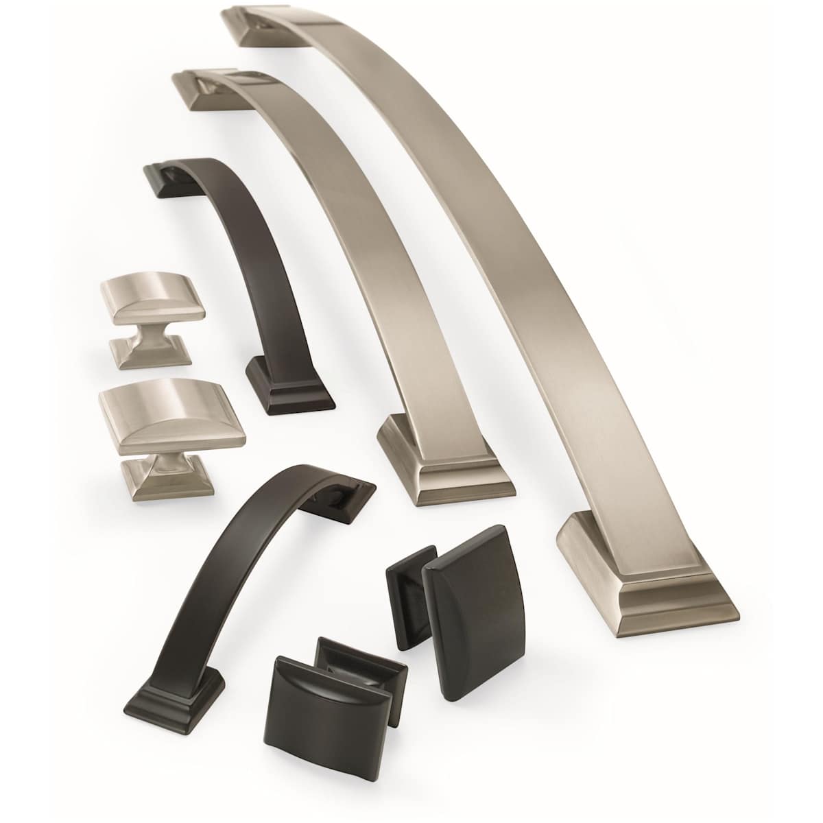 Amerock - BP29349G10 - Candler 3 Inch Center to Center Handle Cabinet Pull in Satin Nickel