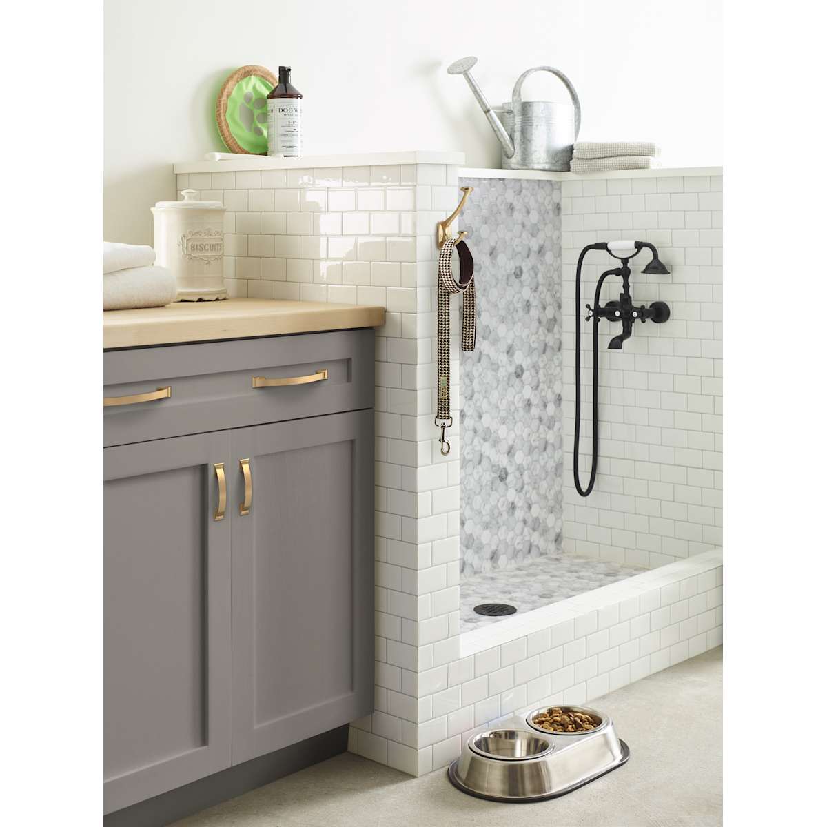 Amerock - BP29349G10 - Candler 3 Inch Center to Center Handle Cabinet Pull in Satin Nickel