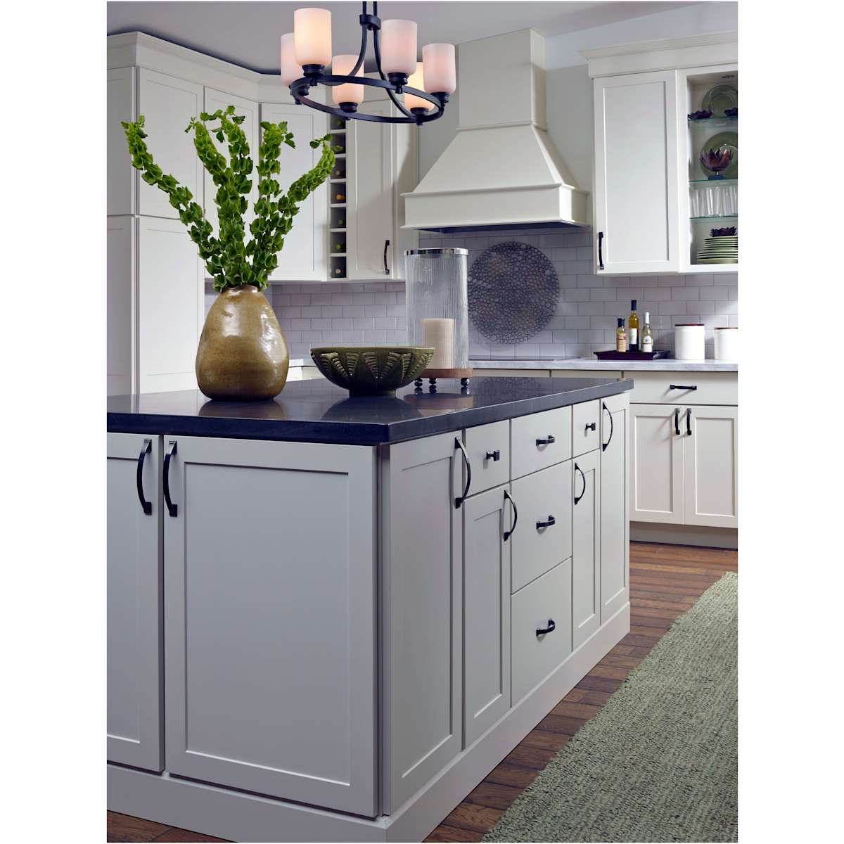 Amerock - BP29355PN - Candler 3-3/4 Inch Center to Center Handle Cabinet Pull in Polished Nickel