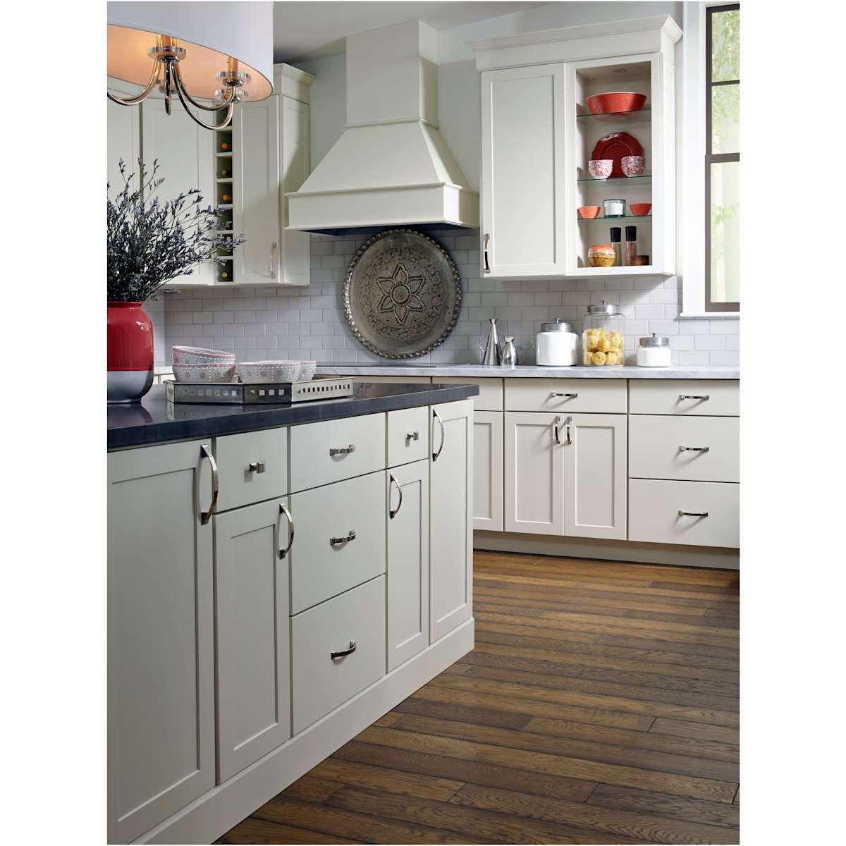 Amerock - BP29355PN - Candler 3-3/4 Inch Center to Center Handle Cabinet Pull in Polished Nickel