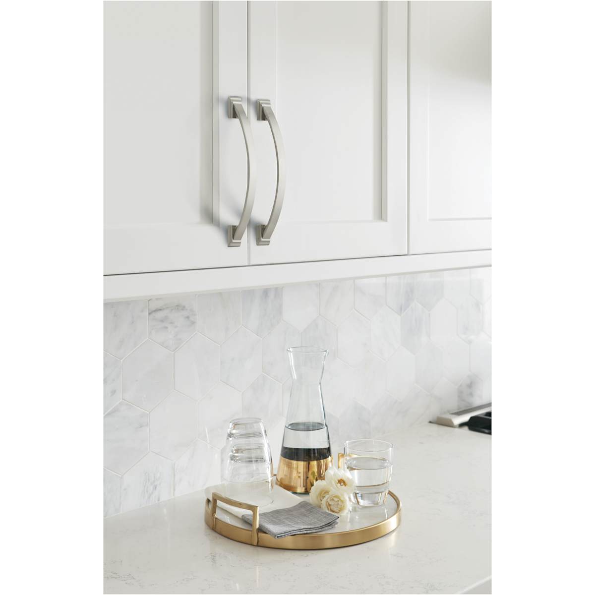 Amerock - BP2936426 - Candler 6-5/16 Inch Center to Center Handle Cabinet Pull in Polished Chrome