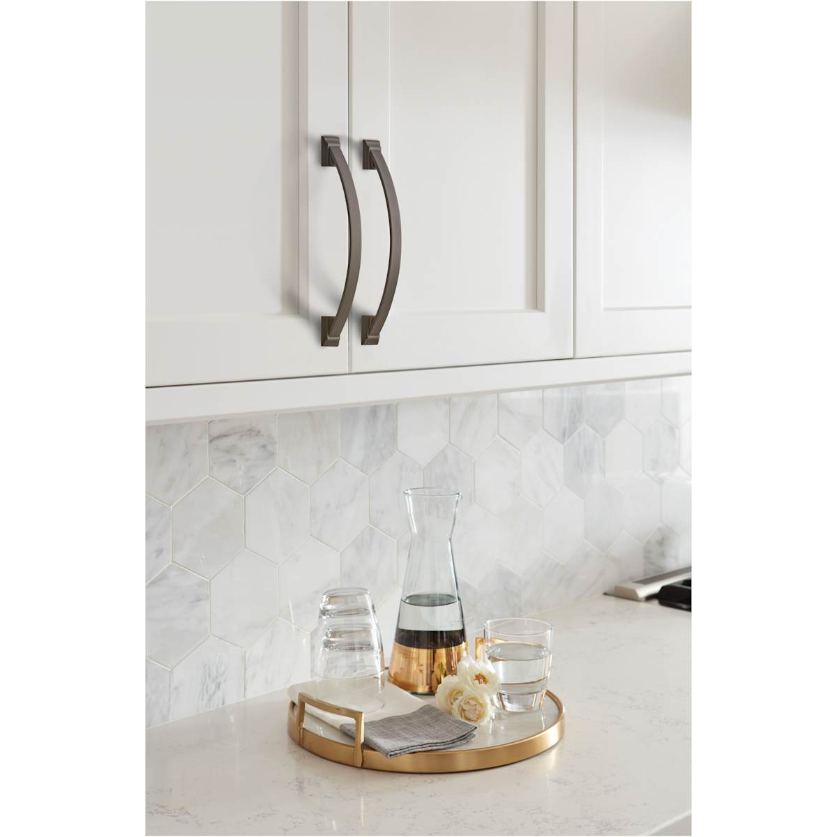 Amerock - BP2936426 - Candler 6-5/16 Inch Center to Center Handle Cabinet Pull in Polished Chrome