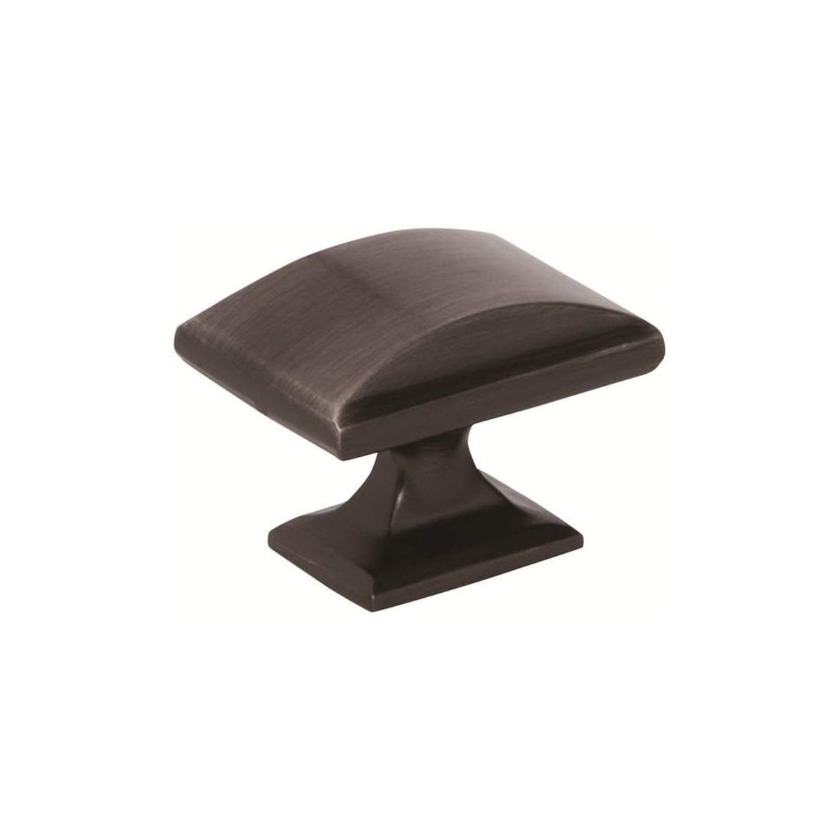 Amerock - BP29368GM-10PACK - Candler 1-1/2 Inch Rectangular Cabinet Knob - 10 Pack in Gunmetal