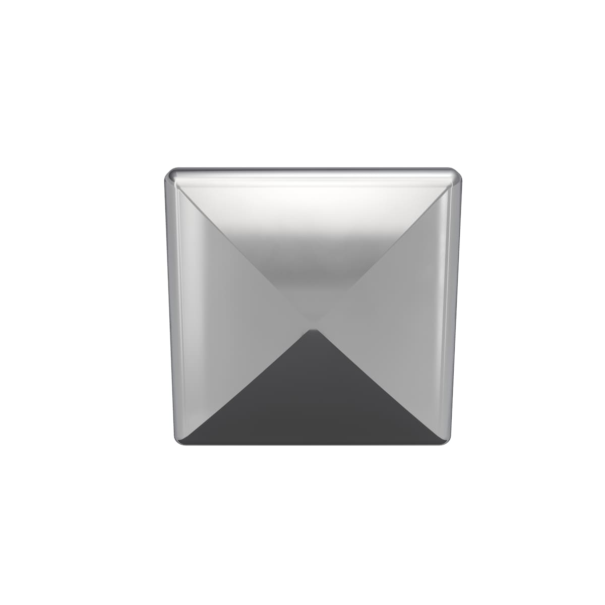 Amerock - BP2939826 - Extensity 1-1/2 Inch Square Cabinet Knob in Polished Chrome