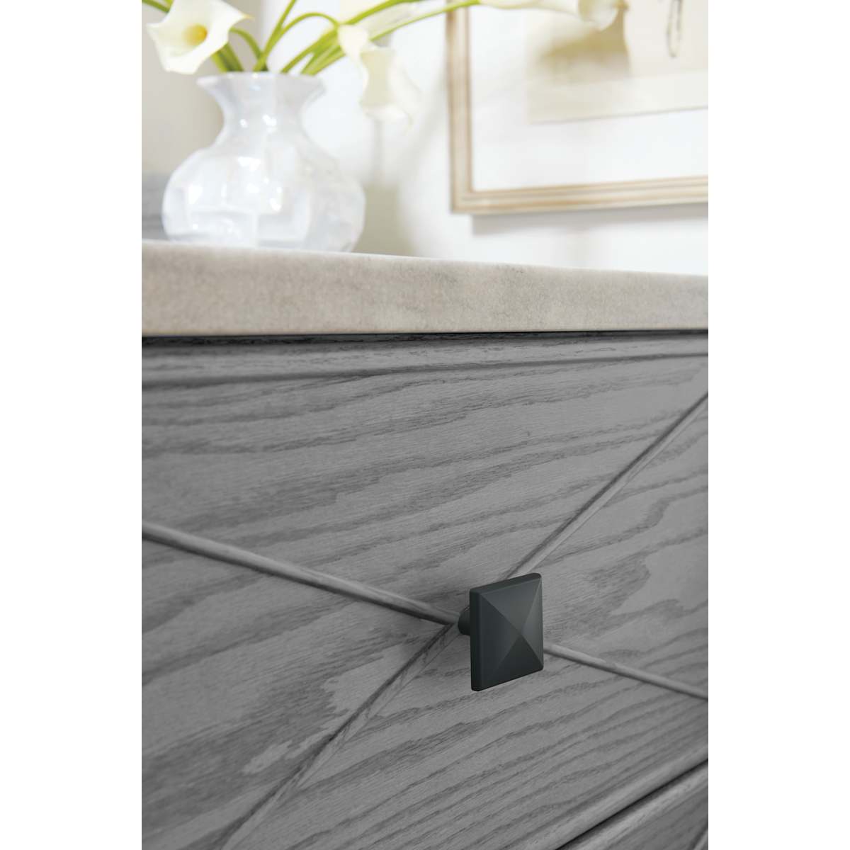 Amerock - BP2939826 - Extensity 1-1/2 Inch Square Cabinet Knob in Polished Chrome