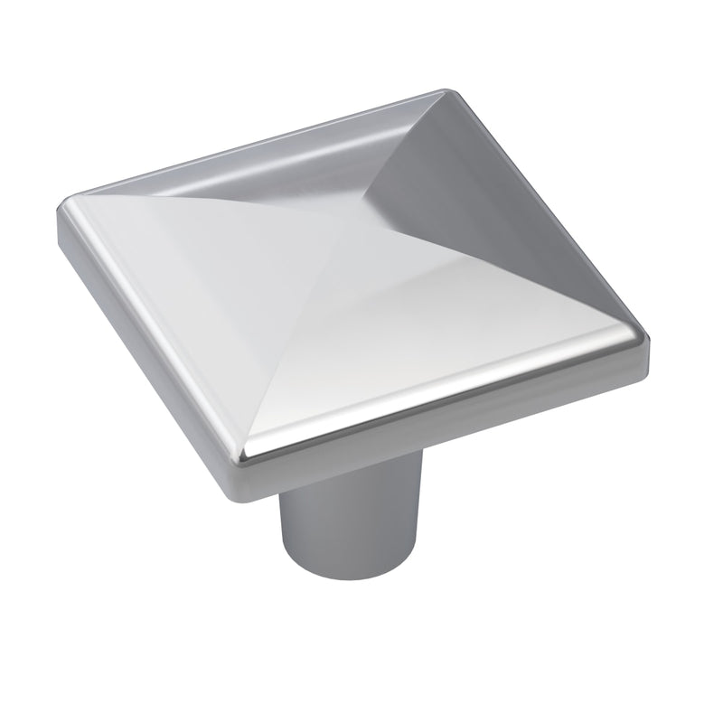 Amerock - BP2939826 - Extensity 1-1/2 Inch Square Cabinet Knob in Polished Chrome
