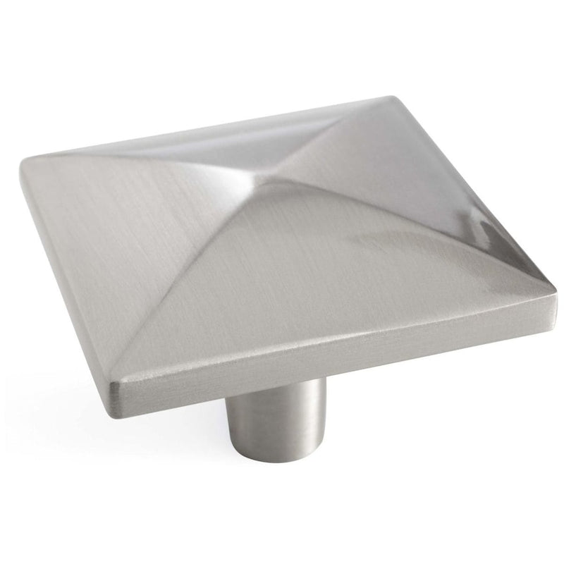 Extensity 1-1/2 Inch Square Cabinet Knob - 10 Pack
