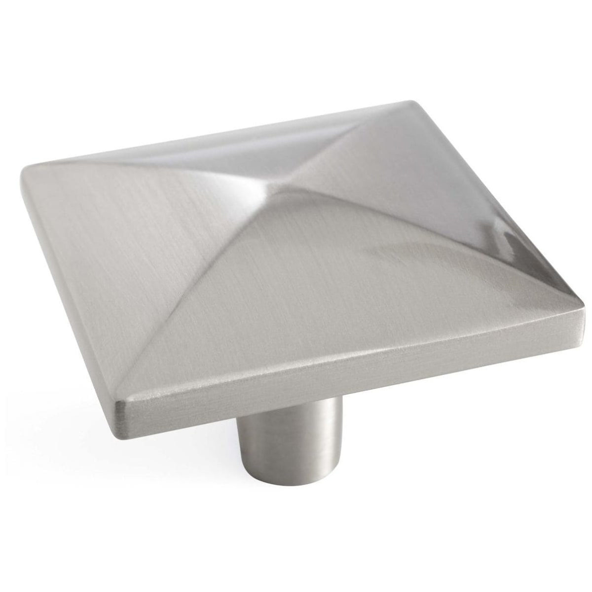 Amerock - BP29398G10-25PACK - Extensity 1-1/2 Inch Square Cabinet Knob - 25 Pack in Satin Nickel