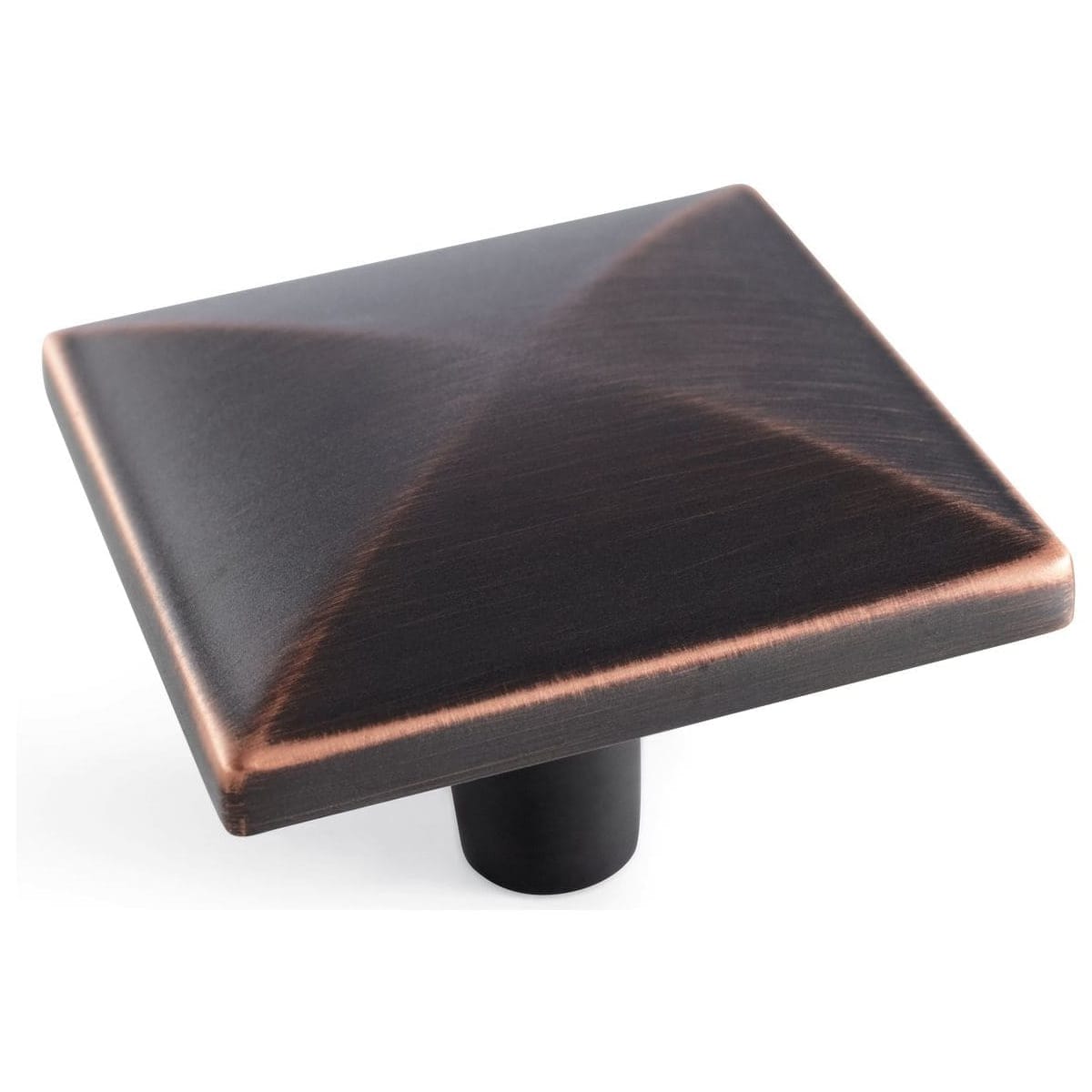 Extensity 1-1/2 Inch Square Cabinet Knob - 10 Pack