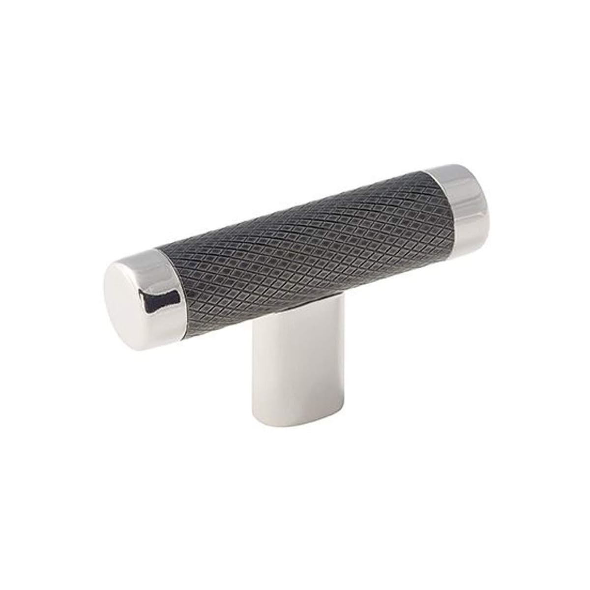 Amerock - BP36556PNGM - Bronx 5/8 Inch Bar Cabinet Knob in Polished Nickel / Gunmetal