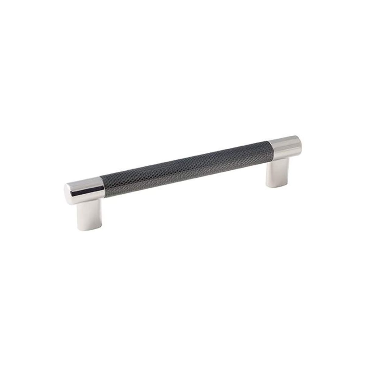 Amerock - BP36559PNGM - Bronx 6-5/16 Inch Center to Center Bar Cabinet Pull in Polished Nickel / Gunmetal