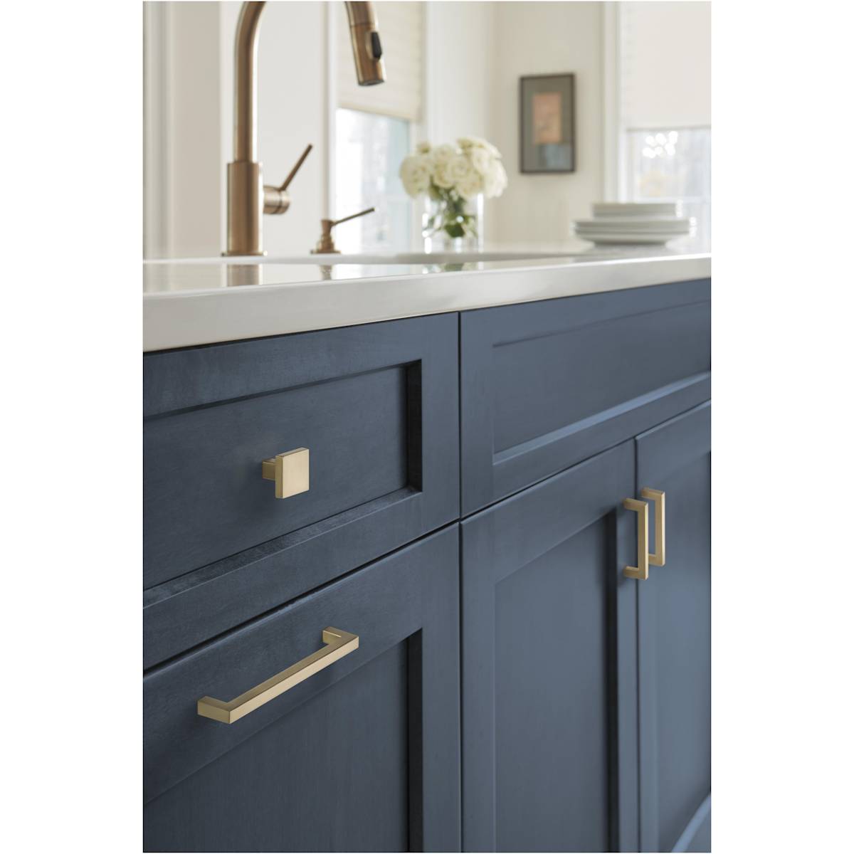 Amerock - BP36570ORB - Monument 3-3/4 Inch Center to Center Handle Cabinet Pull in Oil Rubbed Bronze