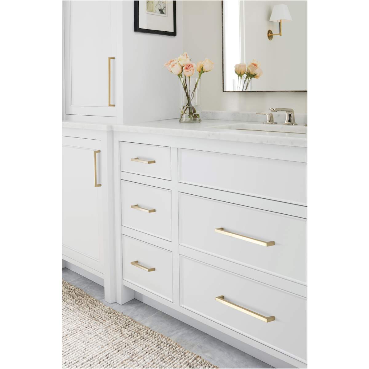 Amerock - BP36572PN - Monument 6-5/16 Inch Center to Center Handle Cabinet Pull in Polished Nickel