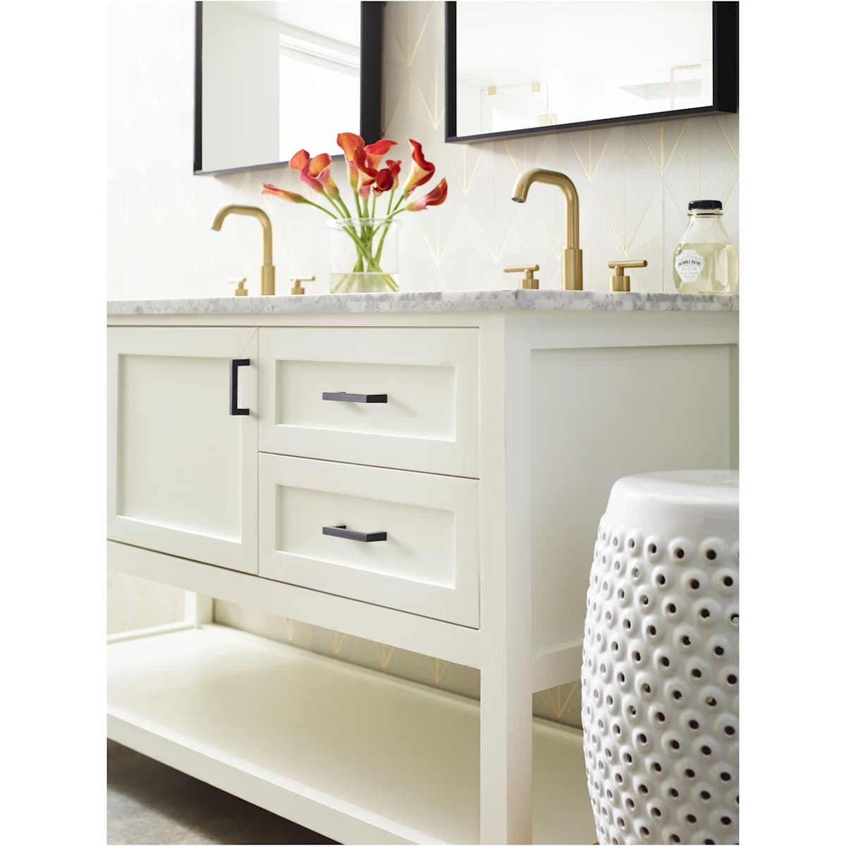 Amerock - BP3657826 - Monument 3 Inch Center to Center Handle Cabinet Pull in Polished Chrome