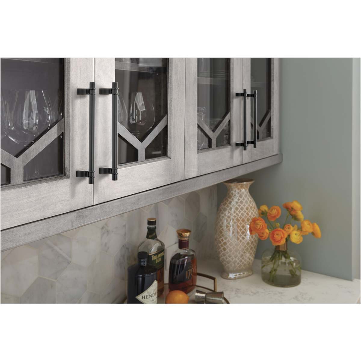 Amerock - BP3660726 - Davenport 6-5/16 Inch Center to Center Bar Cabinet Pull in Polished Chrome