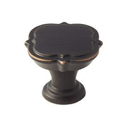 Amerock - BP36628ORB - Grace Revitalize 1-3/8 Inch Square Cabinet Knob in Oil Rubbed Bronze