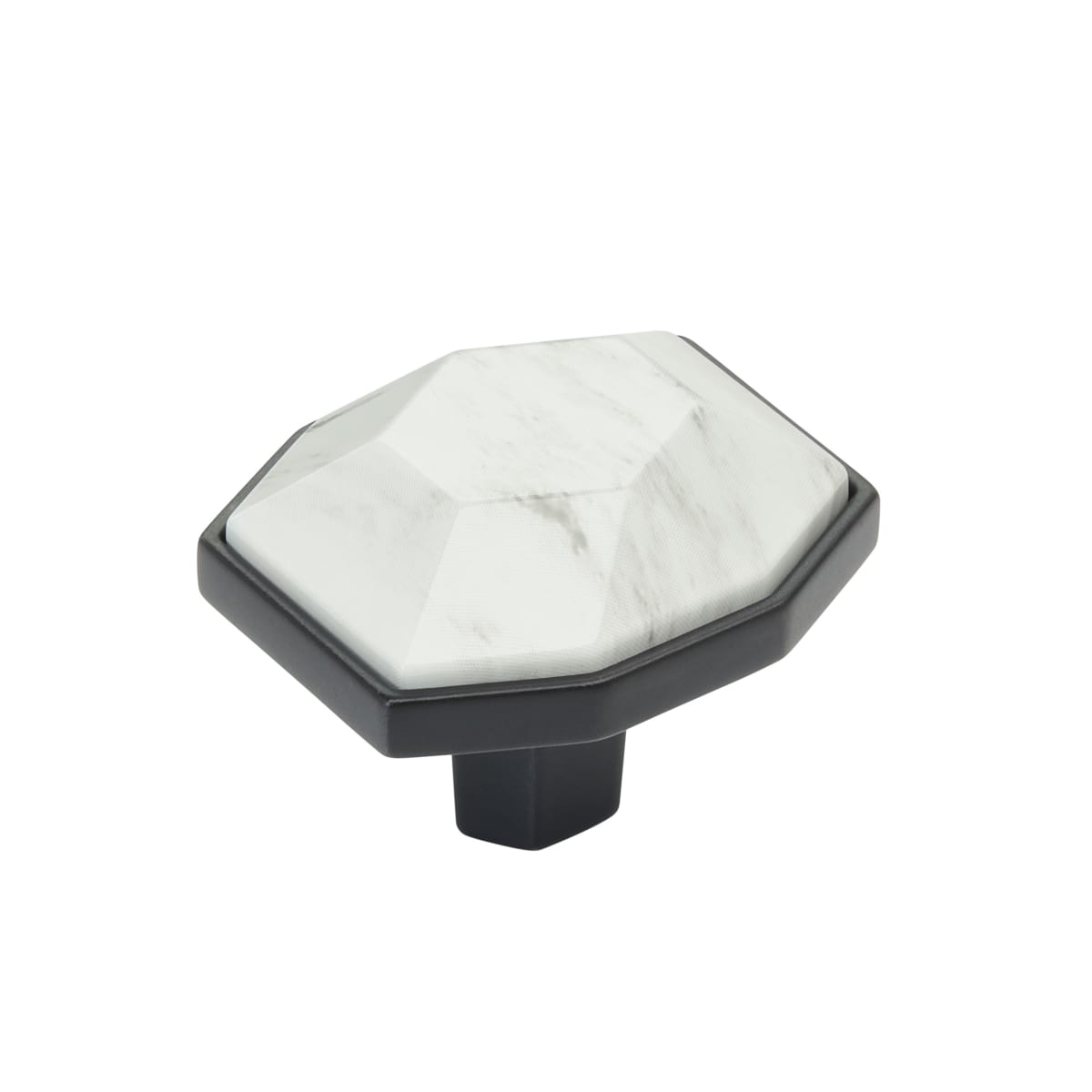 Carrione 1-3/8 Inch Geometric Cabinet Knob