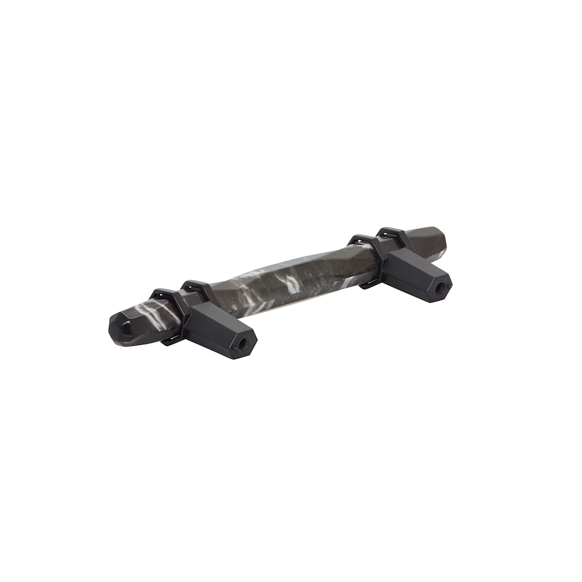 Amerock - BP36648MWORB - Carrione 3-3/4 Inch Center to Center Designer Cabinet Pull in Marble White / Oil Rubbed Bronze