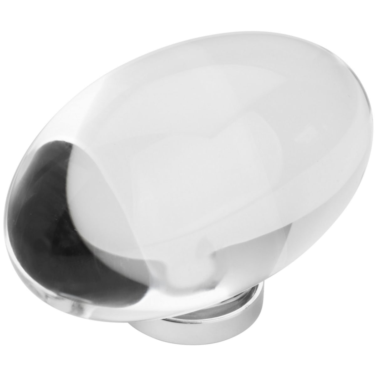 Glacio 1 Inch Oval Cabinet Knob