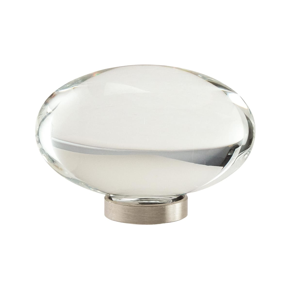 Glacio 1 Inch Oval Cabinet Knob