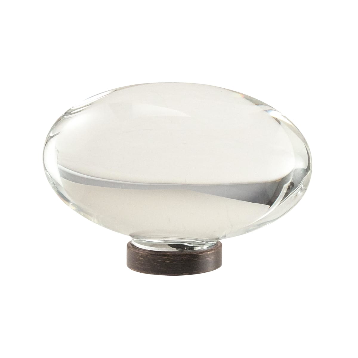 Glacio 1 Inch Oval Cabinet Knob
