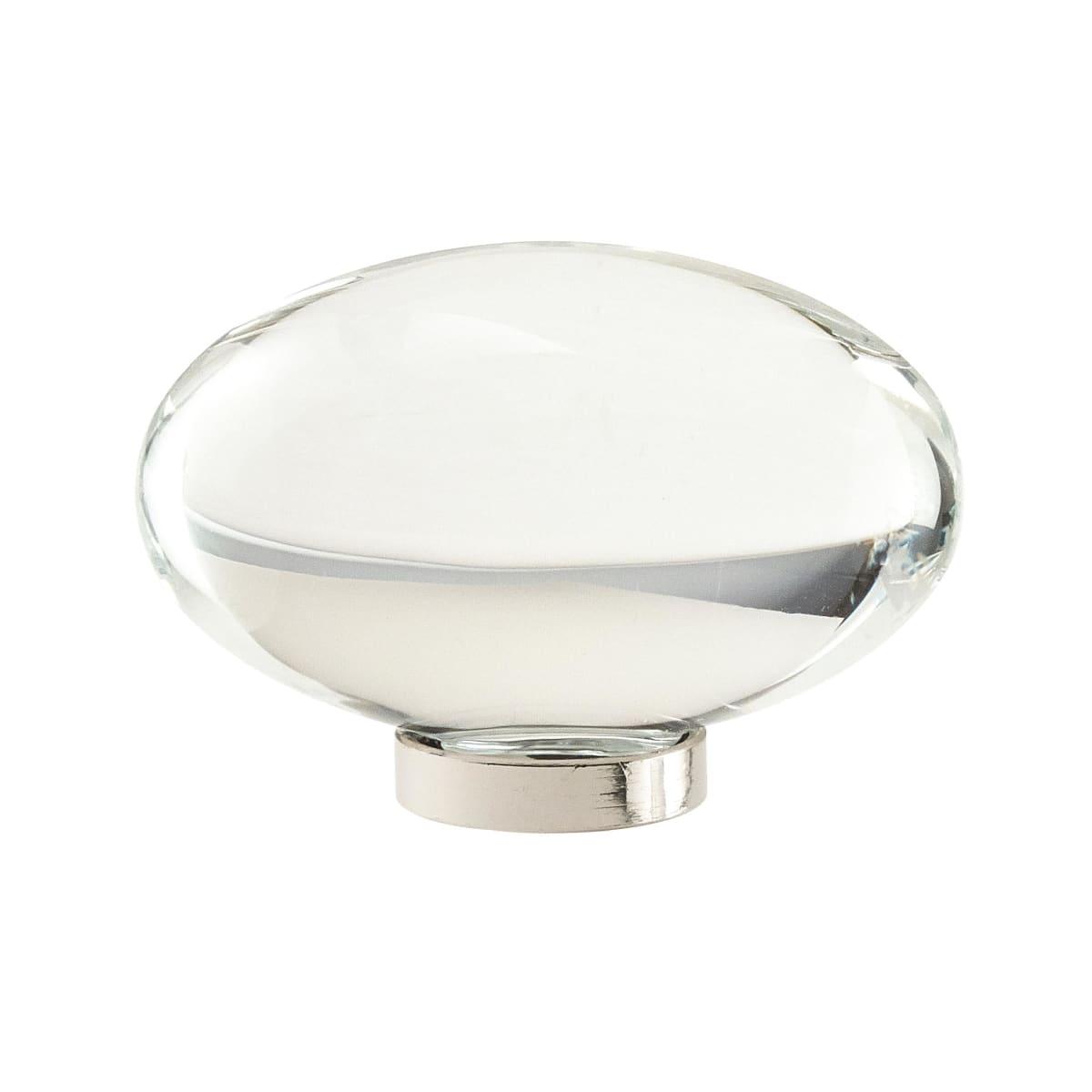 Glacio 1 Inch Oval Cabinet Knob
