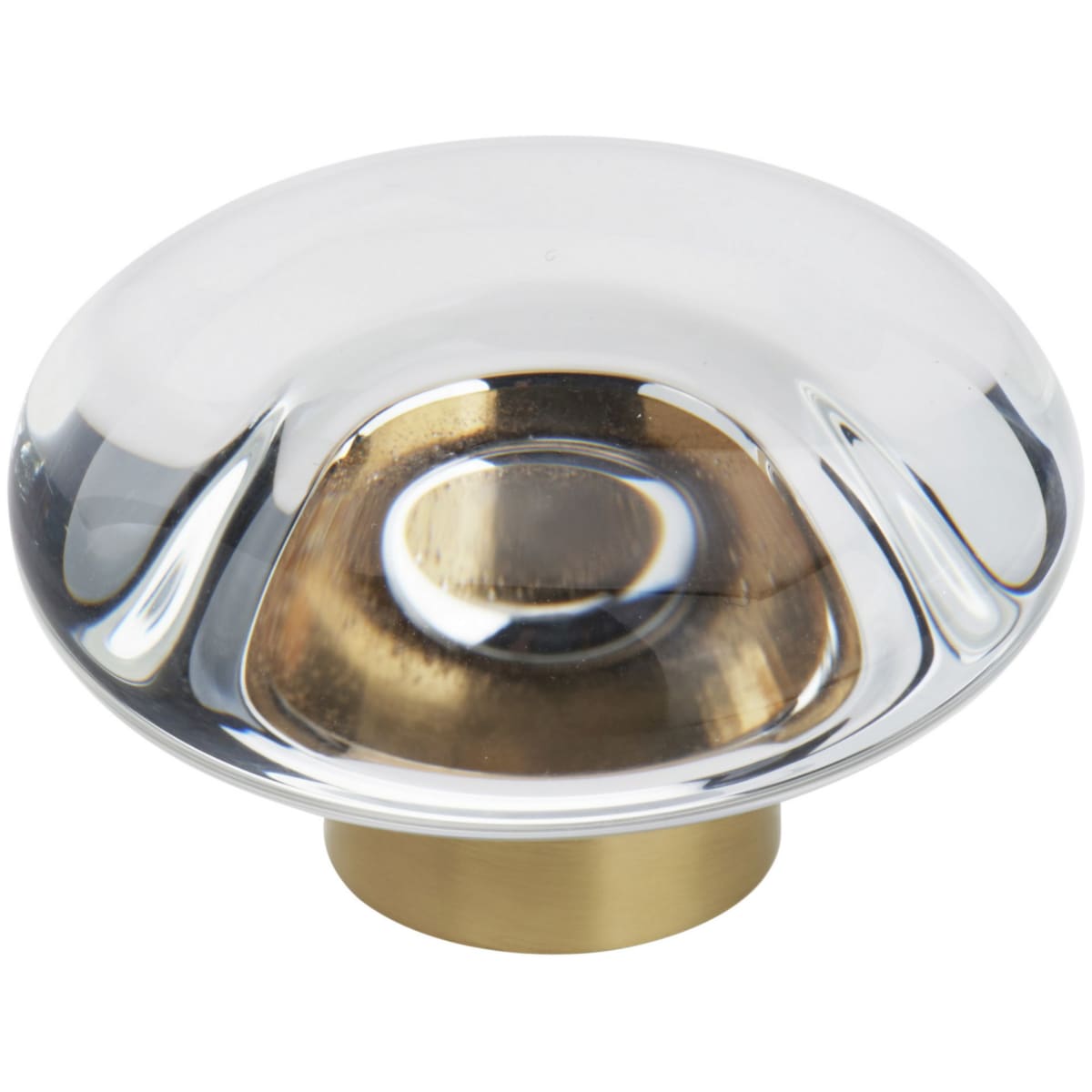 Amerock - BP36652CCZ - Glacio 1-3/4 Inch Mushroom Cabinet Knob in Champagne Bronze