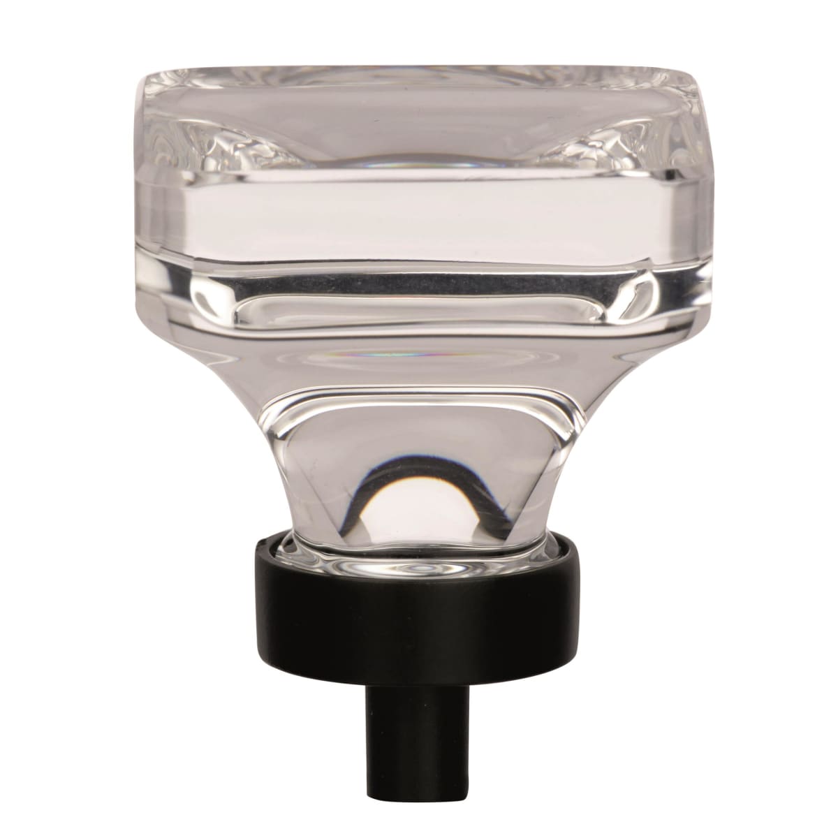 Glacio 1-3/8 Inch Square Cabinet Knob