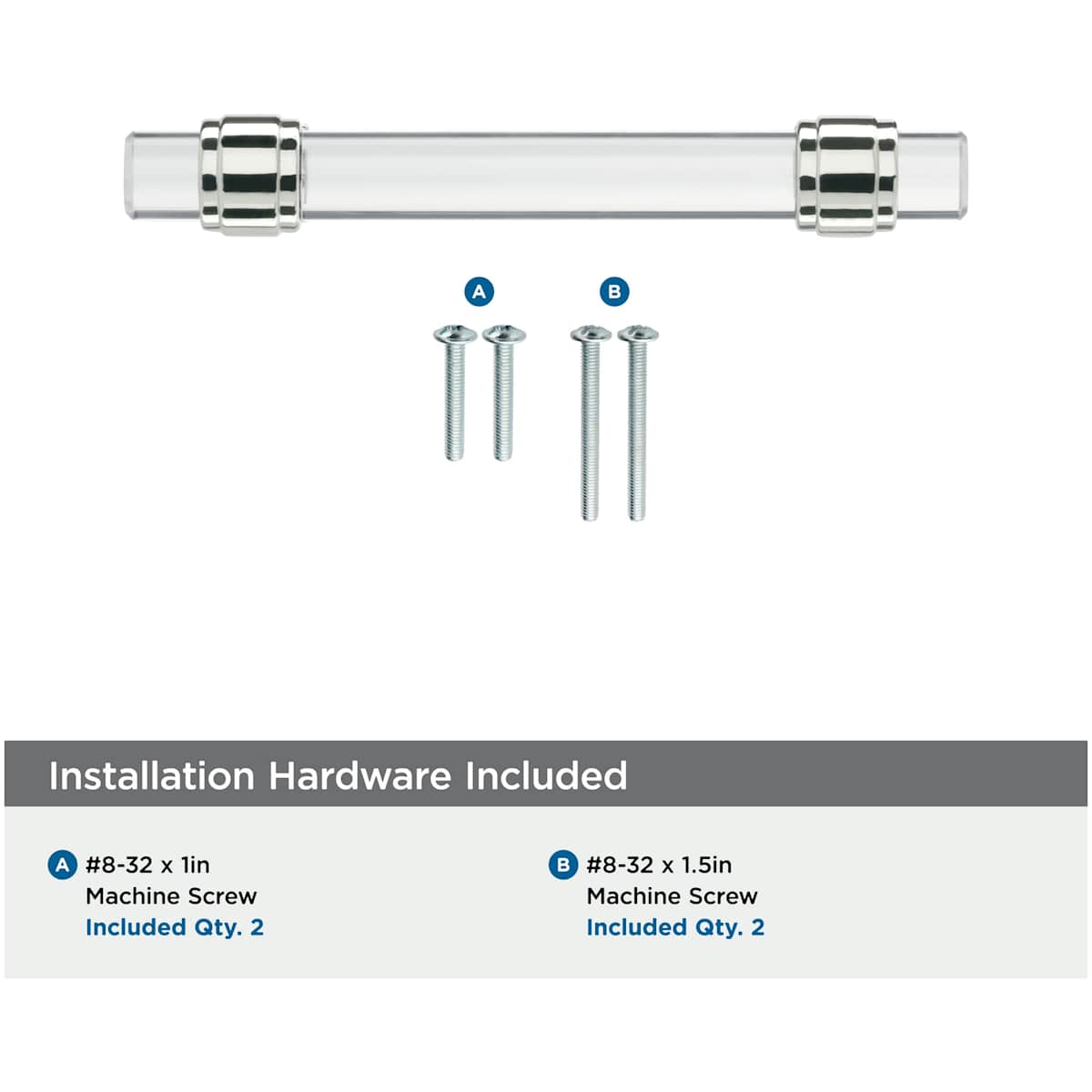 Amerock - BP36654CCZ - Glacio 3-3/4 Inch Center to Center Bar Cabinet Pull in Champagne Bronze