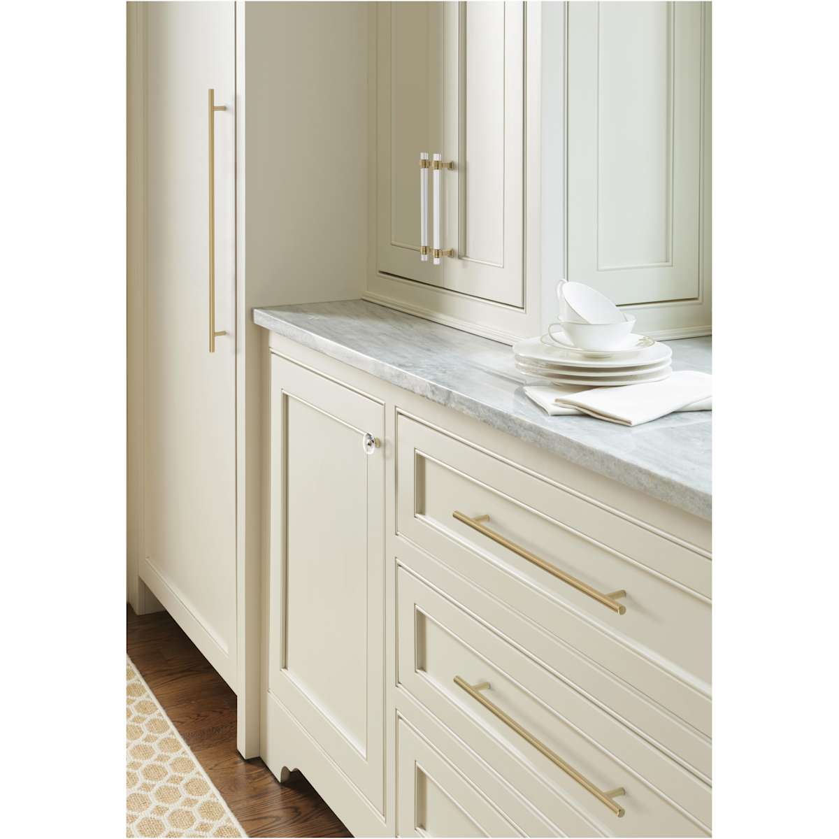 Amerock - BP36656C26 - Glacio 6-5/16 Inch Center to Center Bar Cabinet Pull in Polished Chrome
