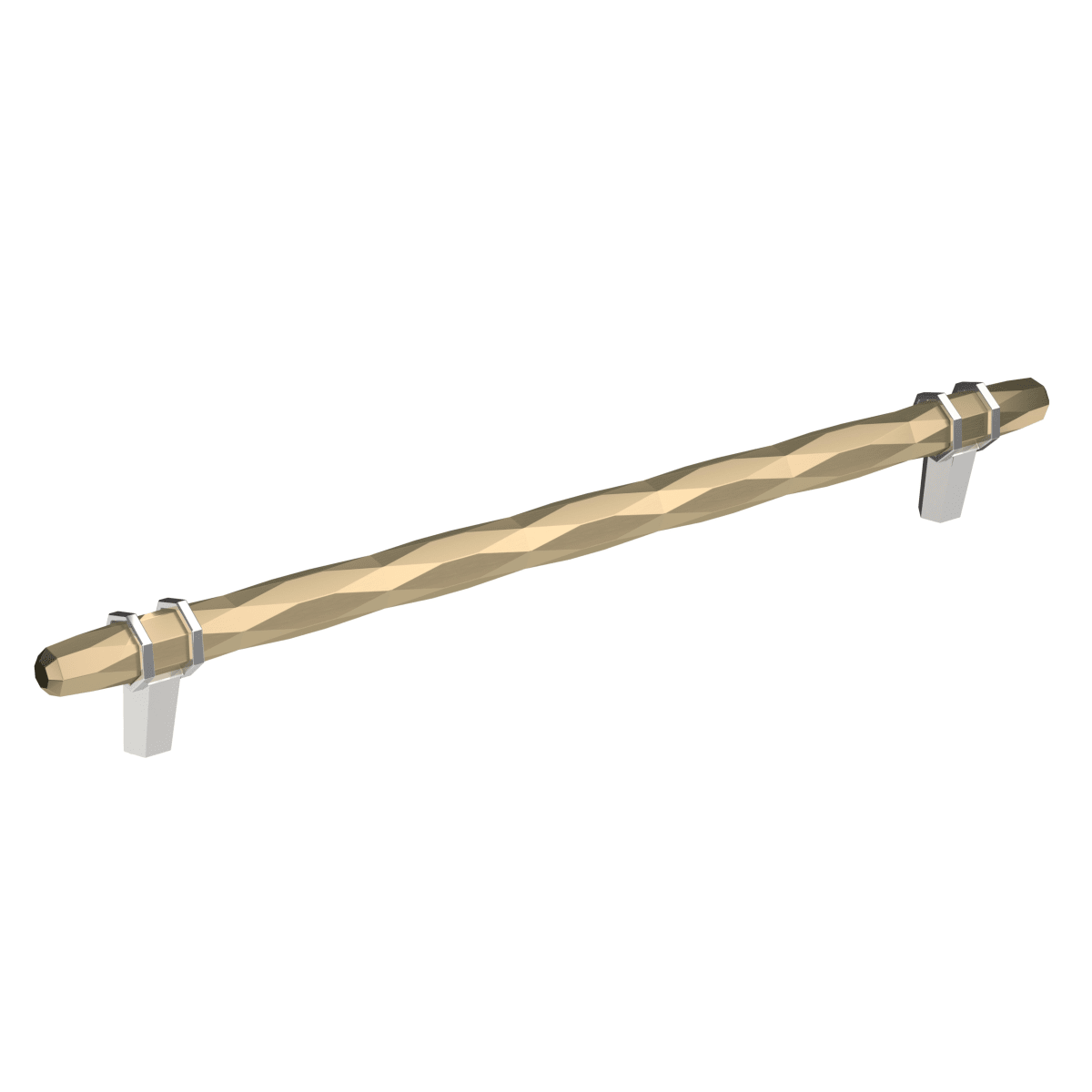 Carrione 10-1/16 Inch Center to Center Designer Cabinet Pull
