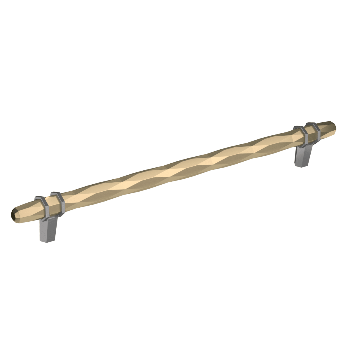 Carrione 10-1/16 Inch Center to Center Designer Cabinet Pull
