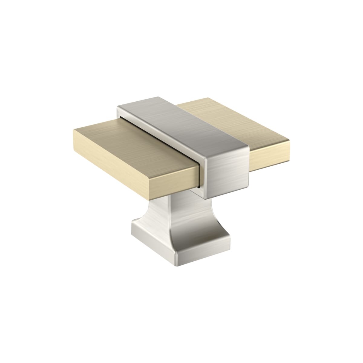 Overton 1-5/16 Inch Square Cabinet Knob