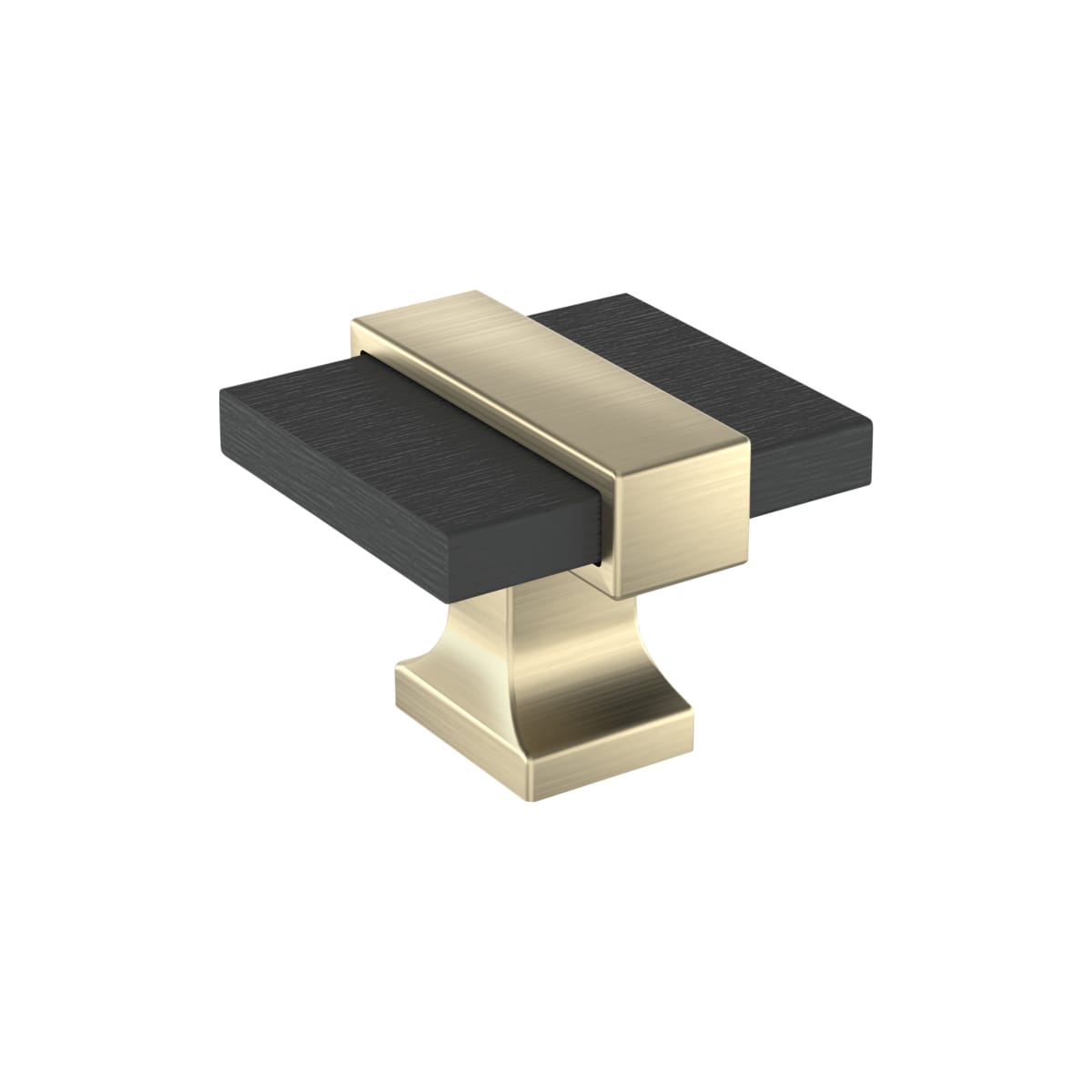 Overton 1-5/16 Inch Square Cabinet Knob