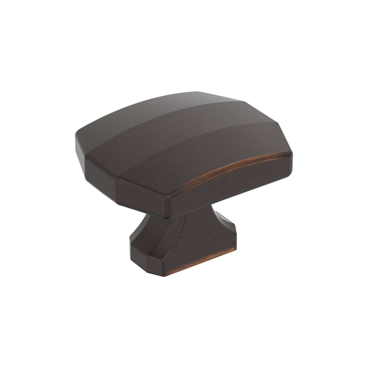 Amerock - BP36687ORB - Bellamy 1-1/4 Inch Rectangular Cabinet Knob in Oil Rubbed Bronze