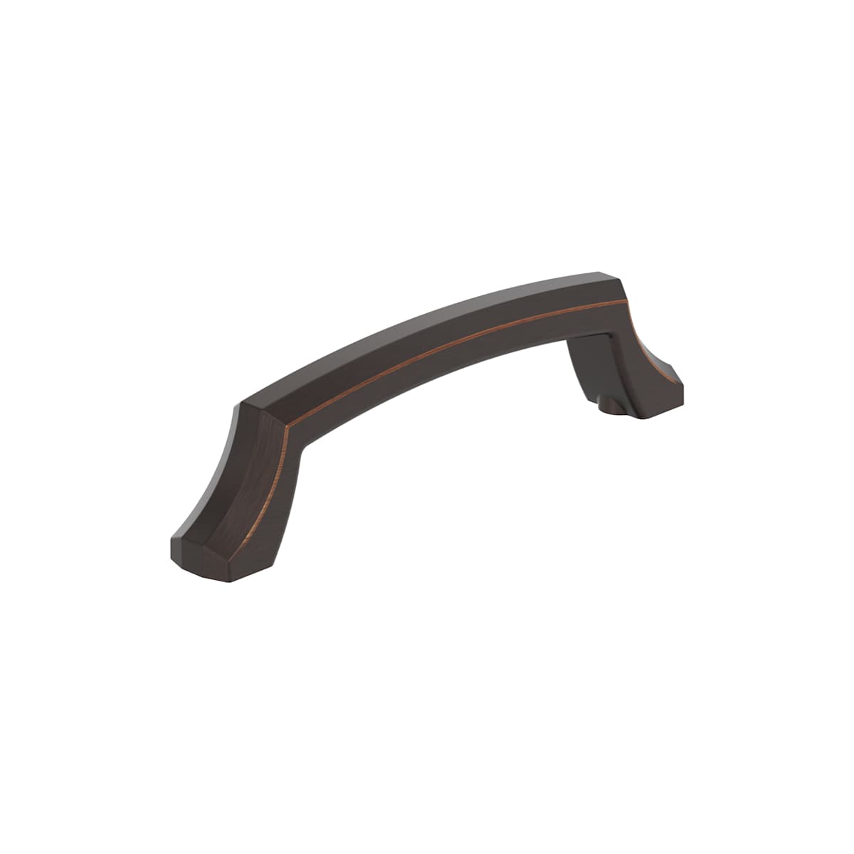 Amerock - BP36688ORB - Bellamy 3-3/4 Inch Center to Center Arch Cabinet Pull in Oil Rubbed Bronze