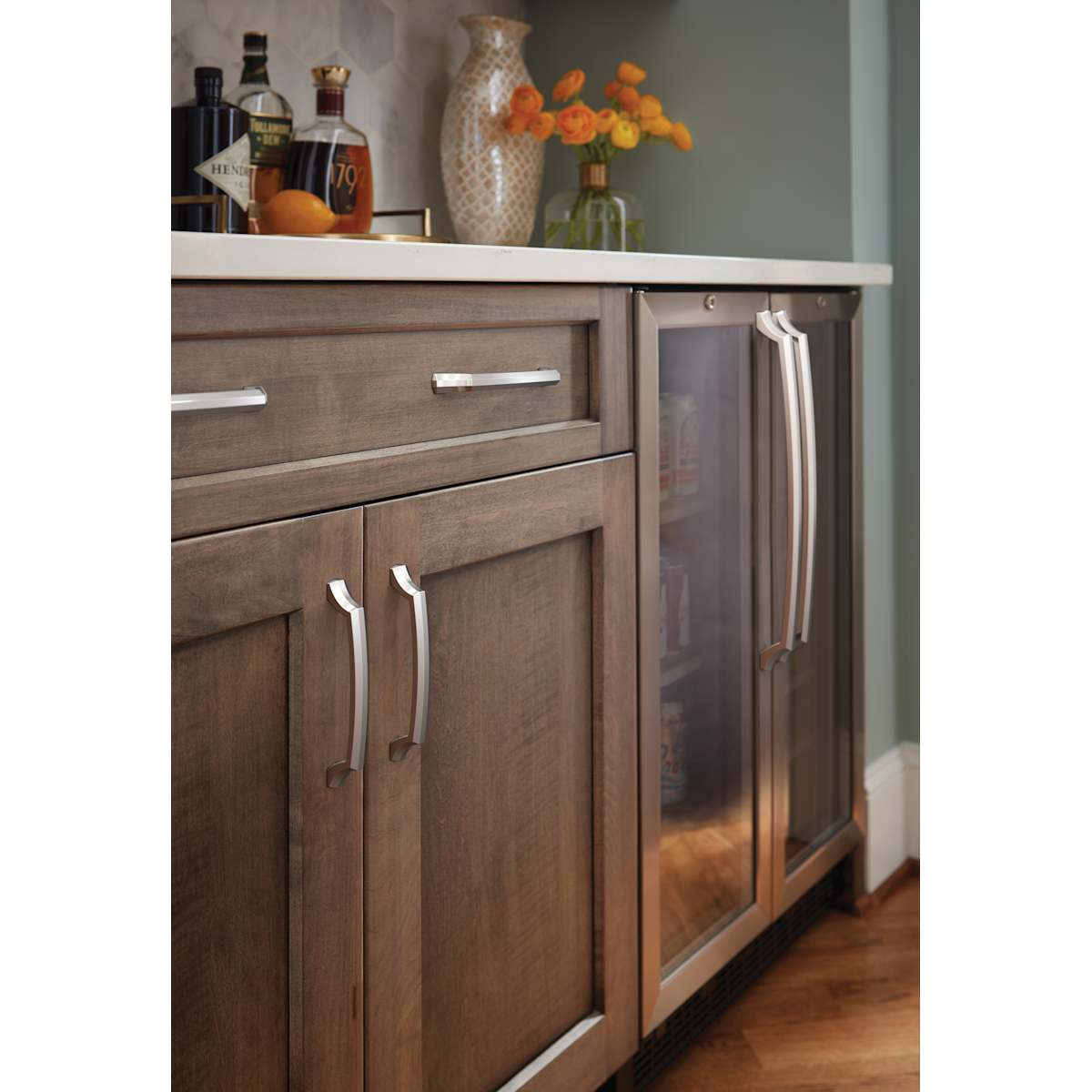 Amerock - BP36689MB - Bellamy 5-1/16 Inch Center to Center Arch Cabinet Pull in Matte Black