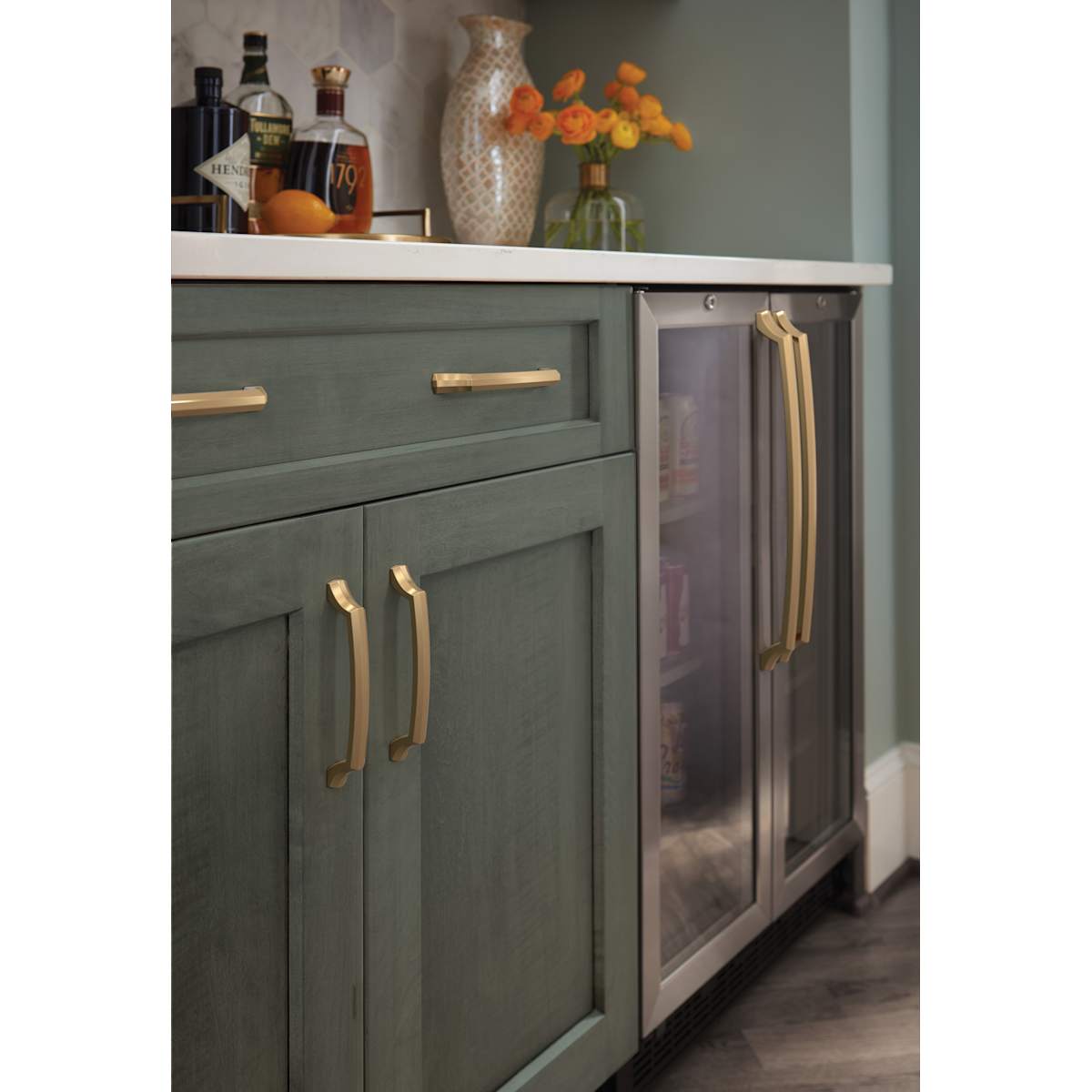 Amerock - BP36689MB - Bellamy 5-1/16 Inch Center to Center Arch Cabinet Pull in Matte Black